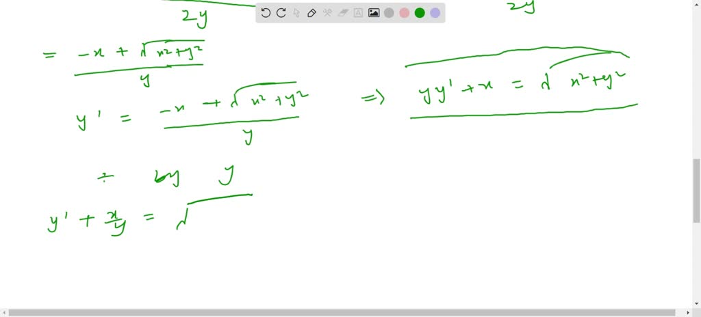 SOLVED:Let y=f(x) be curve passing through (1, √(3)) such that tangent ...