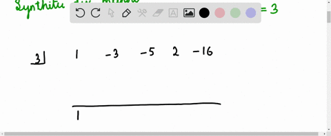 use-synthetic-division-to-divide-the-first-polymomial-by-the-second-x4-3-x3-5-x22-x-16-quad-x-3
