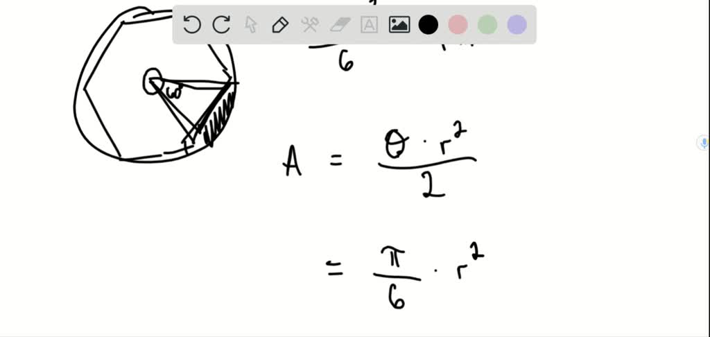 solved-a-hexagon-is-inscribed-in-a-circle-if-the-difference-between