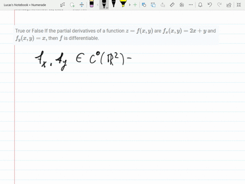 true-or-false-if-the-partial-derivatives-of-a-function-zfx-y-are-f_xx-y2-xy-and-f_yx-yx-then-f-is-di