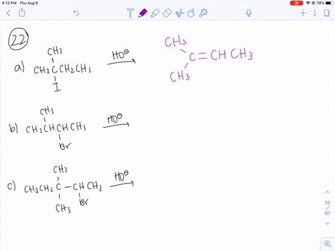 what-is-the-major-elimination-product-obtained-from-the-reaction-of-each-of-the-following-alkyl-hali