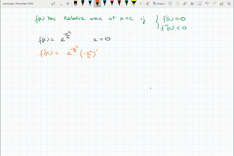 show-that-the-function-fxe-x2-2-has-a-relative-maximum-at-x0