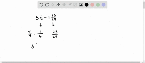 subtract-the-mixed-numbers-write-the-answers-as-fractions-or-mixed-numbers-3-frac16-1-frac2324