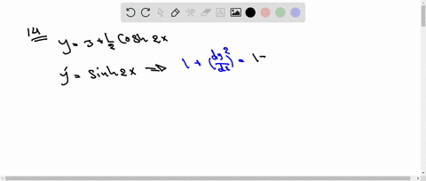 7-18-find-the-length-of-the-curve-y3frac12-cosh-2-x-quad-0-leqslant-x-leqslant-1