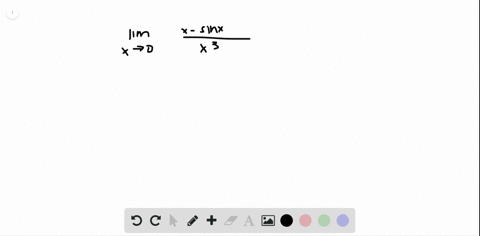 find-lim-_x-rightarrow-0-fracx-sin-xx3-2