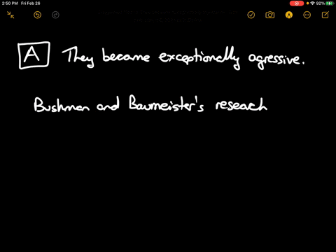 in-brad-bushman-and-roy-baumeisters-research-how-did-people-with-unrealistically-high-self-esteem-re