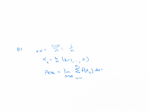 a-use-definition-2-to-express-the-area-under-the-curve-yx3-from-0-to-1-as-a-limit-b-the-following-fo