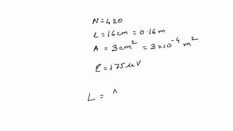 an-inductor-in-the-form-of-a-solenoid-contains-420-turns-is-160-mathrmcm-in-length-and-has-a-cross-s