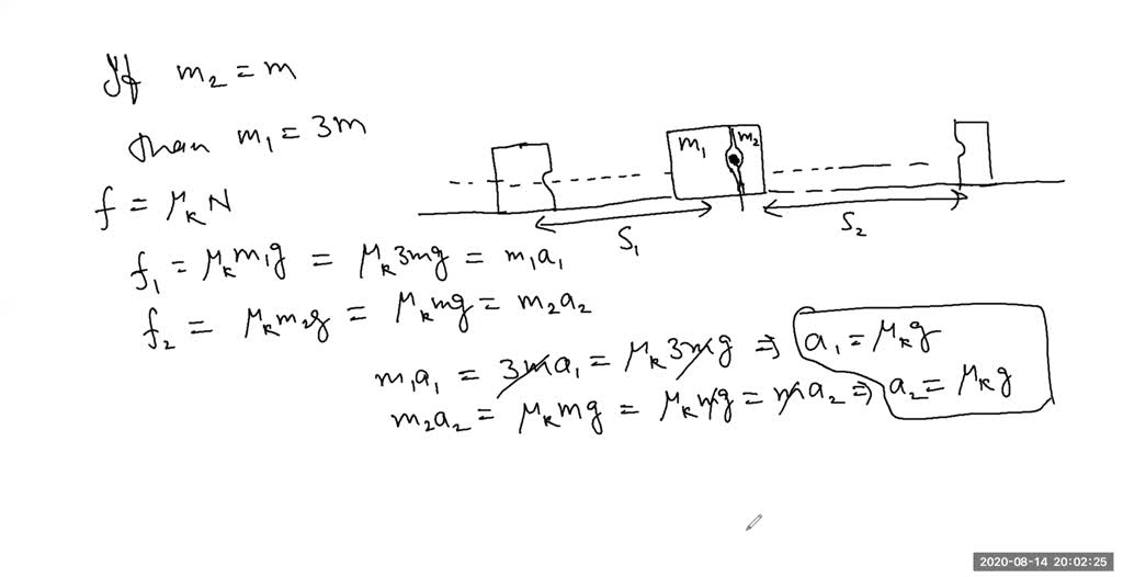SOLVED(II) A wooden block is cut into two pieces, one with three times