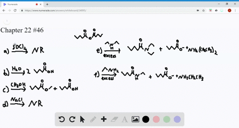 draw-the-product-formed-when-pentanoic-anhydride-ch_3ch_2ch_2ch_2co_2o-is-treated-with-each-reagent-