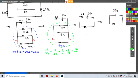 consider-the-circuit-shown-in-figure-p289-find-a-the-current-in-the-200-omega-resistor-and-b-the-pot