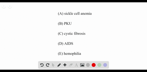 all-of-the-following-disorders-are-caused-by-a-mutation-in-the-dna-sequence-except-a-sickle-cell-ane
