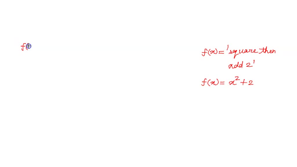 Express the rule in function notation. (For example, the rule "square, then subtract 5 " is expressed as the function $f(x)=x^{2}-5 .$ )
Add 1, take the square root, then divide by 6