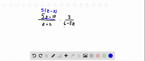 multiply-and-then-simplify-if-possible-frac5-z-10z2-cdot-frac36-3-z