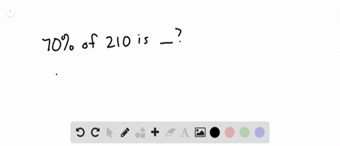 solve-the-percent-problem-what-is-70-of-210