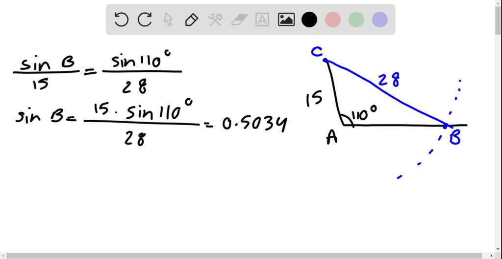 solved-19-28-use-the-law-of-sines-to-solve-for-all-possible-numerade