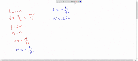 a-spherical-mirror-at-an-amusement-park-has-a-radius-of-10-mathrmm-if-it-forms-an-image-that-has-a-l