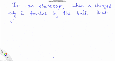 an-electroscope-is-a-simple-device-consisting-of-a-meral-ball-that-is-artached-by-a-conductor-to-two