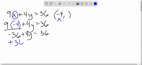 complete-the-following-ordered-pairs-so-that-each-one-is-a-solution-of-the-given-equation-9-x4-y36-a