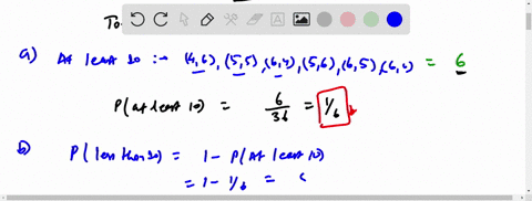 two-fair-dice-are-rolled-find-the-probabilities-in-parts-a-d-a-the-sum-of-the-dots-is-at-least-10-b-