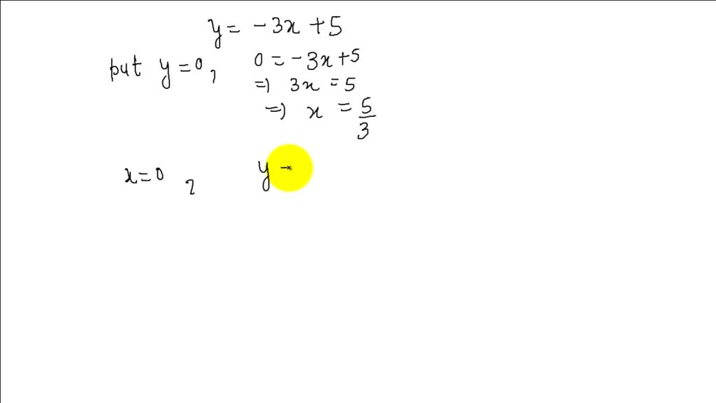 SOLVEDGraph the linear equation by using a table of solutions. (GRAPH