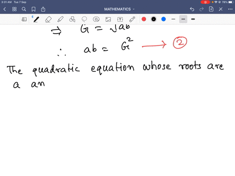 if-a-and-g-be-the-am-and-gm-between-two-numbers-prove-that-the-numbers-are-a-pm-sqrtaga-g