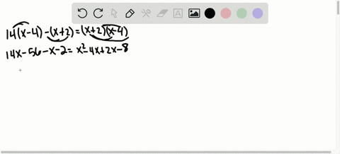 solve-14x-4-x2x2x-4