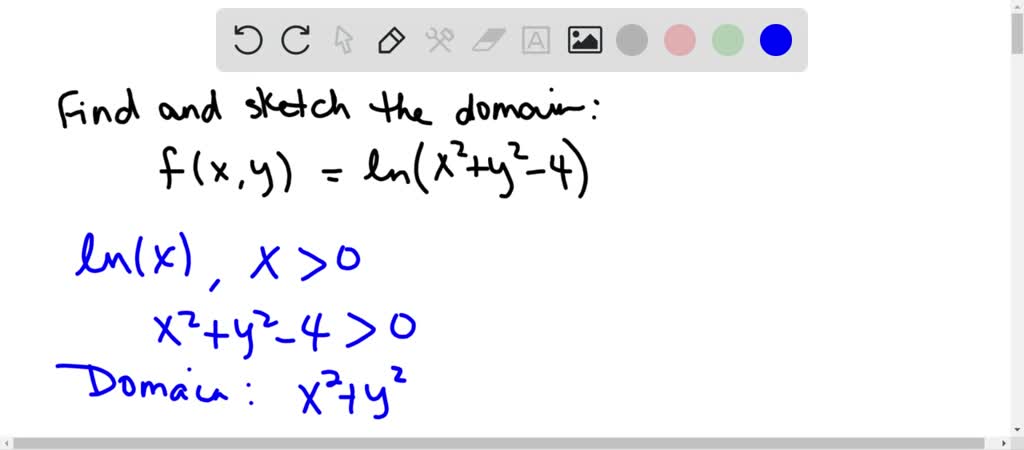 solved-find-and-sketch-the-domain-for-each-function-f-x-y-ln-x-2-y-2-4