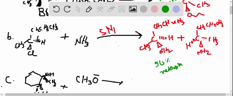 give-the-configurations-of-the-substitution-products-that-will-be-obtained-from-the-reactions-of-the