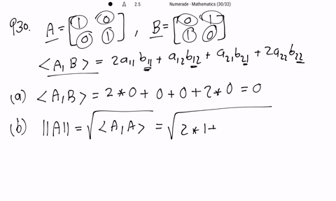 find-alangle-a-brangle-b-a-c-b-andd-da-b-for-the-matrices-in-m_22-using-the-inner-product-langle-a-2