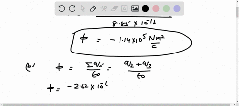 consider-a-spherical-gaussian-surface-and-three-charges-q_1161-mu-mathrmc-q_2-262-mu-mathrmc-and-q_3