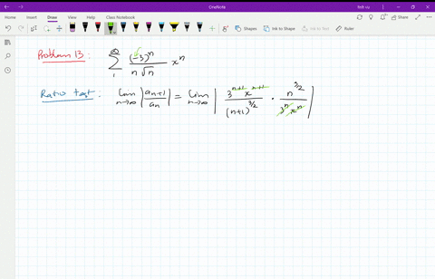 find-the-radius-of-convergence-and-interval-of-convergence-of-the-series-sum_n1infty-frac-3nn-sqrtn-