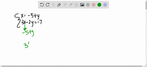 Solved Solve Each System By Substitution See Exa