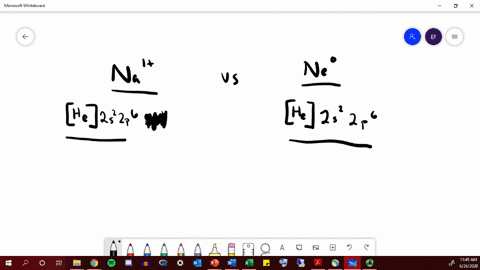 the-mathrmna-ion-and-the-ne-atom-are-isoelectronic-the-ease-of-loss-of-an-electron-by-a-gaseous-ne-2
