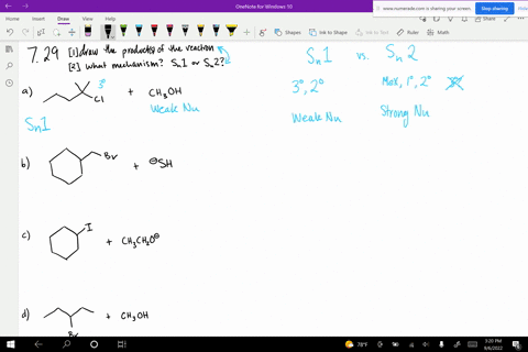 for-each-alkyl-halide-and-nucleophile-1-draw-the-product-of-nucleophilic-substitution-2-determine--2