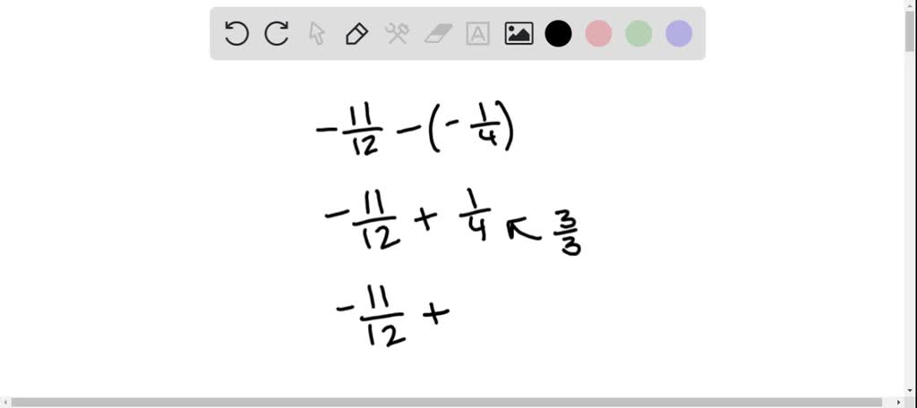 SOLVED Simplify 11 12 1 4 