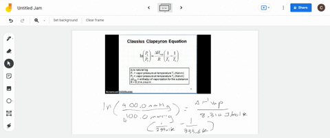 the-vapor-pressure-of-benzene-is-1000-mathrmmmhg-at-261circ-mathrmc-and-4000-mathrmmmhg-at-606circ-m