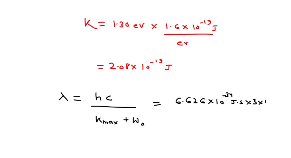 SOLVED Photoelectrons Are Emitted From An Aluminium Surface With A 