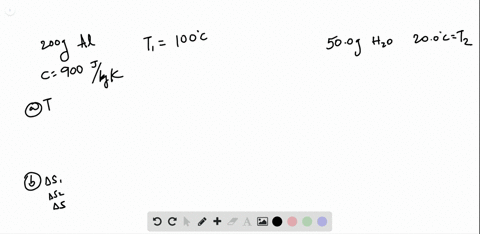 entropy-in-an-experiment-200-g-of-aluminum-with-a-specific-heat-of-900-mathrmj-mathrmkg-cdot-mathrmk