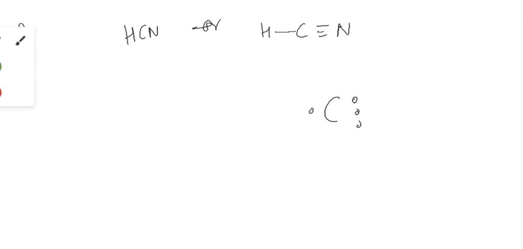 ⏩SOLVED:Hydrogen cyanide (HCN), which has the structure H-C ≡N a. is ...