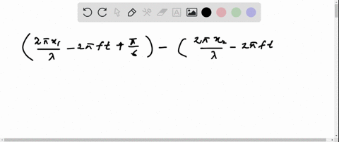 two-coherent-waves-are-described-by-e_1e_0-sin-leftfrac2-pi-x_1lambda-2-pi-f-tfracpi6right-e_2e_0--2