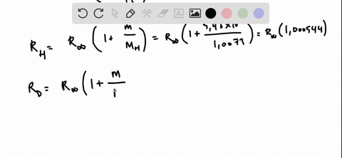 SOLVED:What is the difference in wavelength between the first line of ...