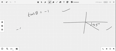find-two-values-of-theta-0-leq-theta2-pi-that-satisfy-the-given-trigonometric-equation-tan-theta-1