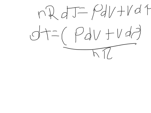 a-show-that-the-heat-transferred-during-an-infinitesimal-quasi-static-process-of-an-ideal-gas-can-be