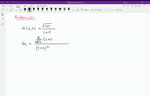 find-the-first-partial-derivatives-of-the-following-functions-gs-tfracsqrts-tst