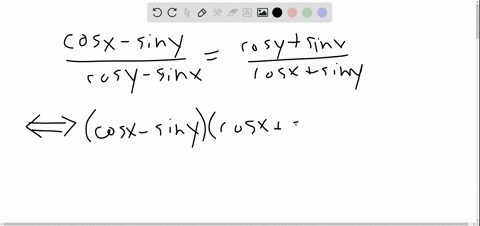 prove-the-identity-fraccos-x-sin-ycos-y-sin-xfraccos-ysin-xcos-xsin-y