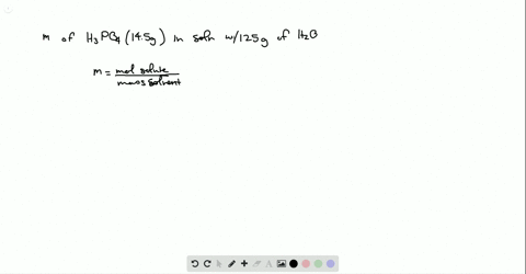 what-is-the-molality-of-phosphoric-acid-mathrmh_3-mathrmpo_4-in-a-solution-of-145-mathrmg-of-mathrmh