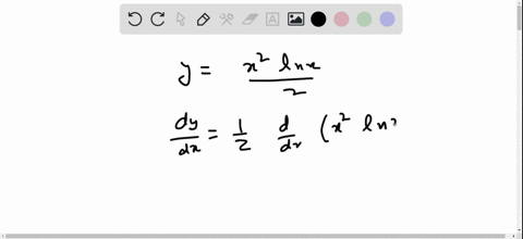 differentiate-the-following-functions-yfracx2-ln-x2