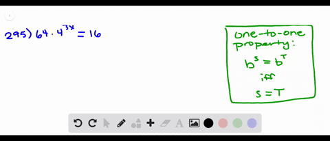 use-like-bases-to-solve-the-exponential-equation-64-cdot-43-x16
