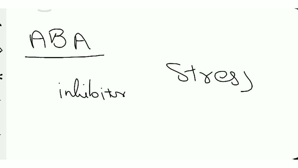 What are the actions of ABA? (a) General plant growth inhibitor (b